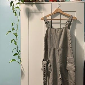 Urban Outfitters Striped Jumpsuit